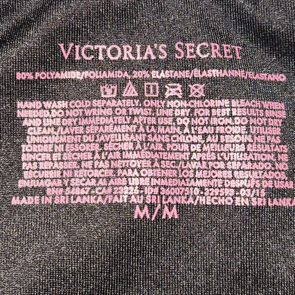 Victoria’s Secret Neon Trim Cutout Monokini Swimsuit – Size Medium - Picture 8 of 9